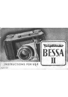 Voigtlander Bessa 2 manual. Camera Instructions.